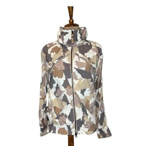 Indygena Podroz Pastel Camo Lightweight Packable Jacket‎ Stowaway Hood Small